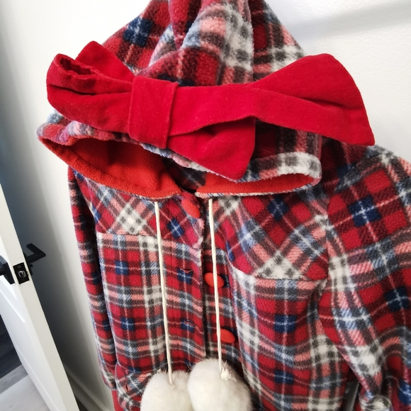 RARE Japan TRALALA Plaid Jacket - Picture 2 of 9